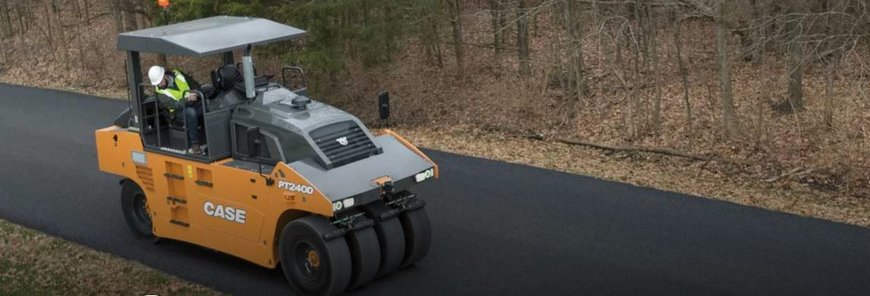 CASE ANNOUNCES PT240D PNEUMATIC TIRE ROLLER FOR ASPHALT PAVING INDUSTRY